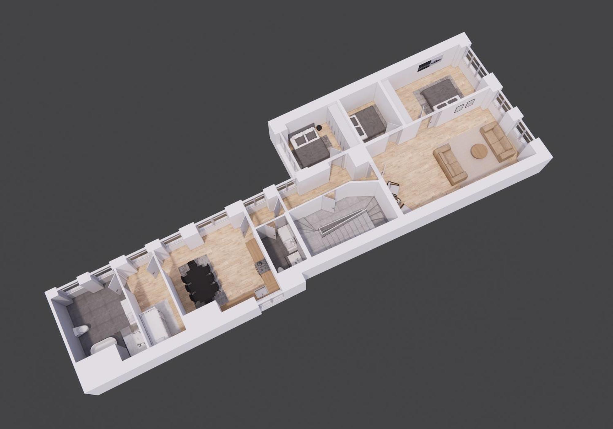 Big 4 Bedroom Apartment With Bathtub By Cph City Hall Square コペンハーゲン エクステリア 写真
